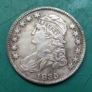 US Coin 1835 Capped Bust 50C Half Dollar Copy Coin