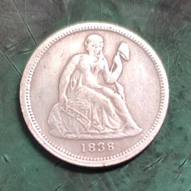 US Coin 1838-O Seated Liberty One Dime Copy Coin