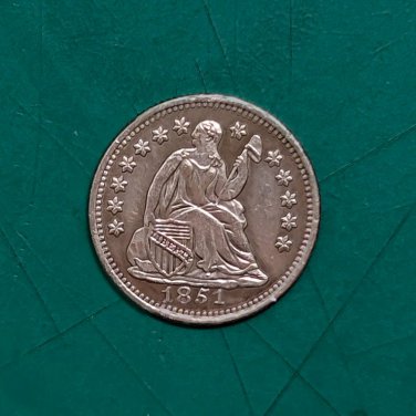 US Coin 1851 Seated Liberty Half Dime Copy Coin