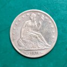 US Coin 1874 Arrow Seated Liberty Half Dollar Copy Coin
