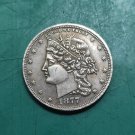 US Coin 1877 Cornet Head Half Dollar Patterns Copy Coin