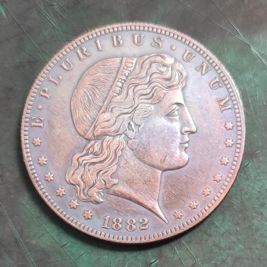 US Coin 1882 Shield Earring One Dollar Copy Coin