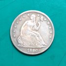 US Coin 1890 Seated Liberty Half Dollar Copy Coin