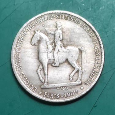 US Coin 1900 Lafayette One Dollar Commemorative Copy Coin