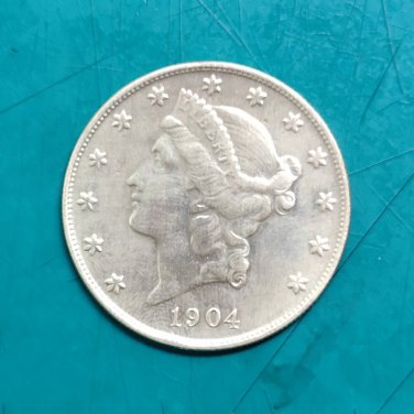 US Coin 1904 Liberty Head Twenty Dollars Copy Coin