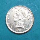 US Coin 1905 Liberty Head Five Dollar Patterns Copy Coin