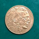 US Coin 2021-W Buffalo $50 Fifty Dollars Golden Copy Coin