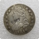 USA 1818 Capped Bust 25 Cents Quarters Dollars Copy Coin