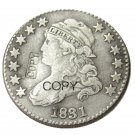 USA 1831 Capped Bust 25 Cents Quarters Dollars Copy Coin