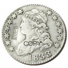 USA 1833 Capped Bust 25 Cents Quarters Dollars Copy Coin
