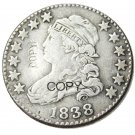 USA 1838 Capped Bust 25 Cents Quarters Dollars Copy Coin