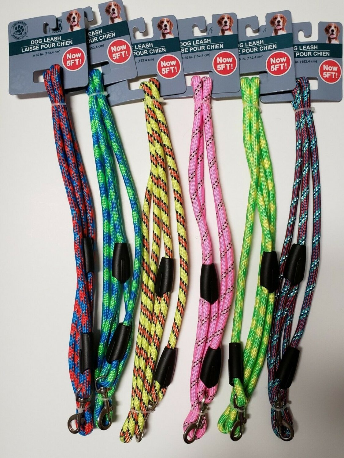 Greenbrier Kennel Club 5 Foot Rope Pet Leash (60 inch) see all 6