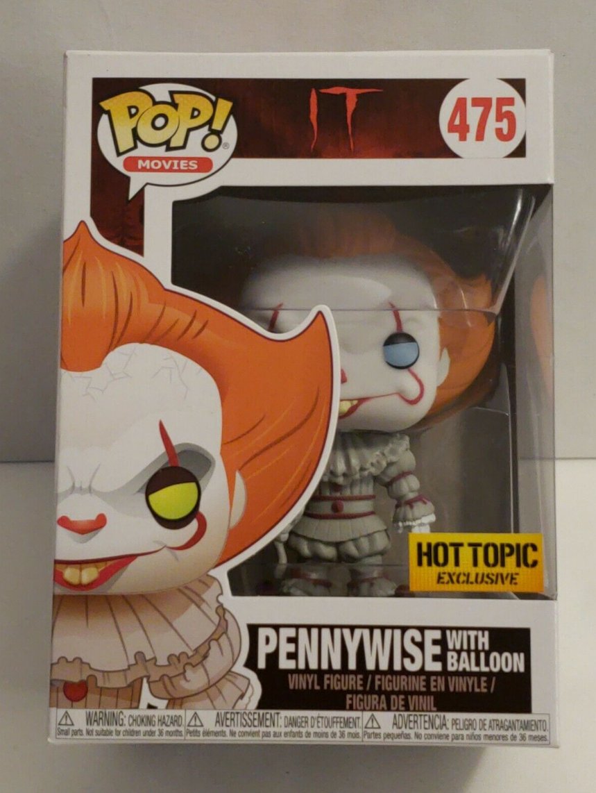 Funko pop Horror Funko It - Pennywise with Balloon #475 Protector