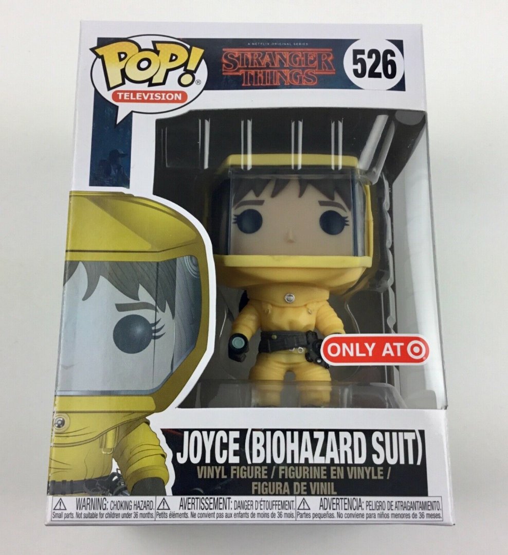 JOYCE BIOHAZARD SUIT Stranger Things Pop Television Vinyl Figure 526 ...