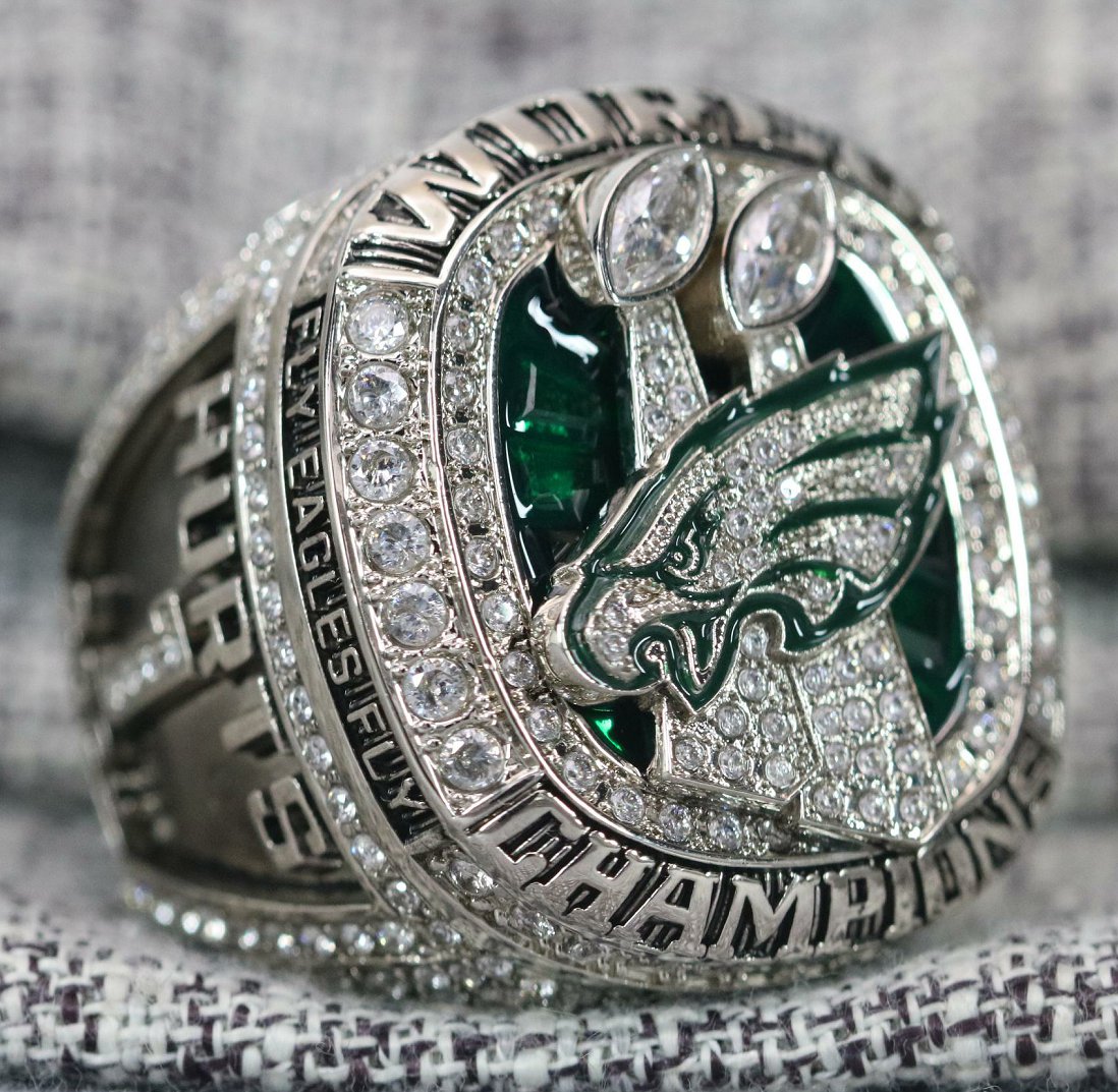 2025 PHILADELPHIA EAGLES Super Bowl Championship Ring 7-16S fan style
