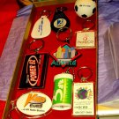 Vintage keychains~Atlanta~radio stations~and advertising keychains LOT