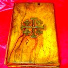 RARE! HANDMADE In JERUSALEM~Antique 1935 Holy Bible~Rosewood from the Holy Land