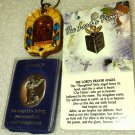 Beautiful religious lot trio~silver pocket angel~Jesus keychain~ Angel brooch