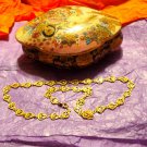 Vintage Avon~beautiful gold-plated filigree style necklace