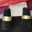 Two beautiful gold vintage rings