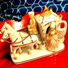 Lord and Lady horse and carriage~Made in Korea