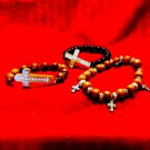 Stunning vintage religious bracelet lot