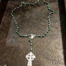 Beautifully Crafted Turquoise Colored Vtg. Rosary