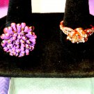 Two lovely vintage rings