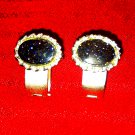 Stunning! Men's Druzy Silver Vintage Cufflinks