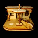 Beautifully handcrafted vintage wooden soda shop