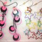 1980s retro dangle earring lot