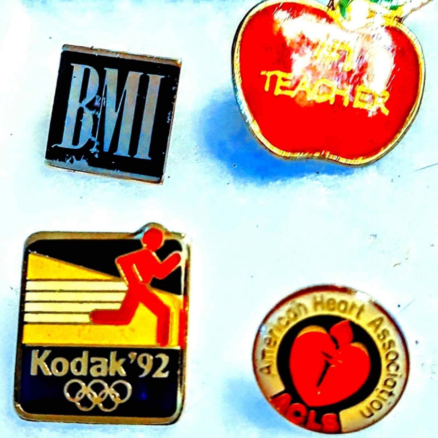 Four Vintage Collectible Pins Four Vintage Collectible Pins