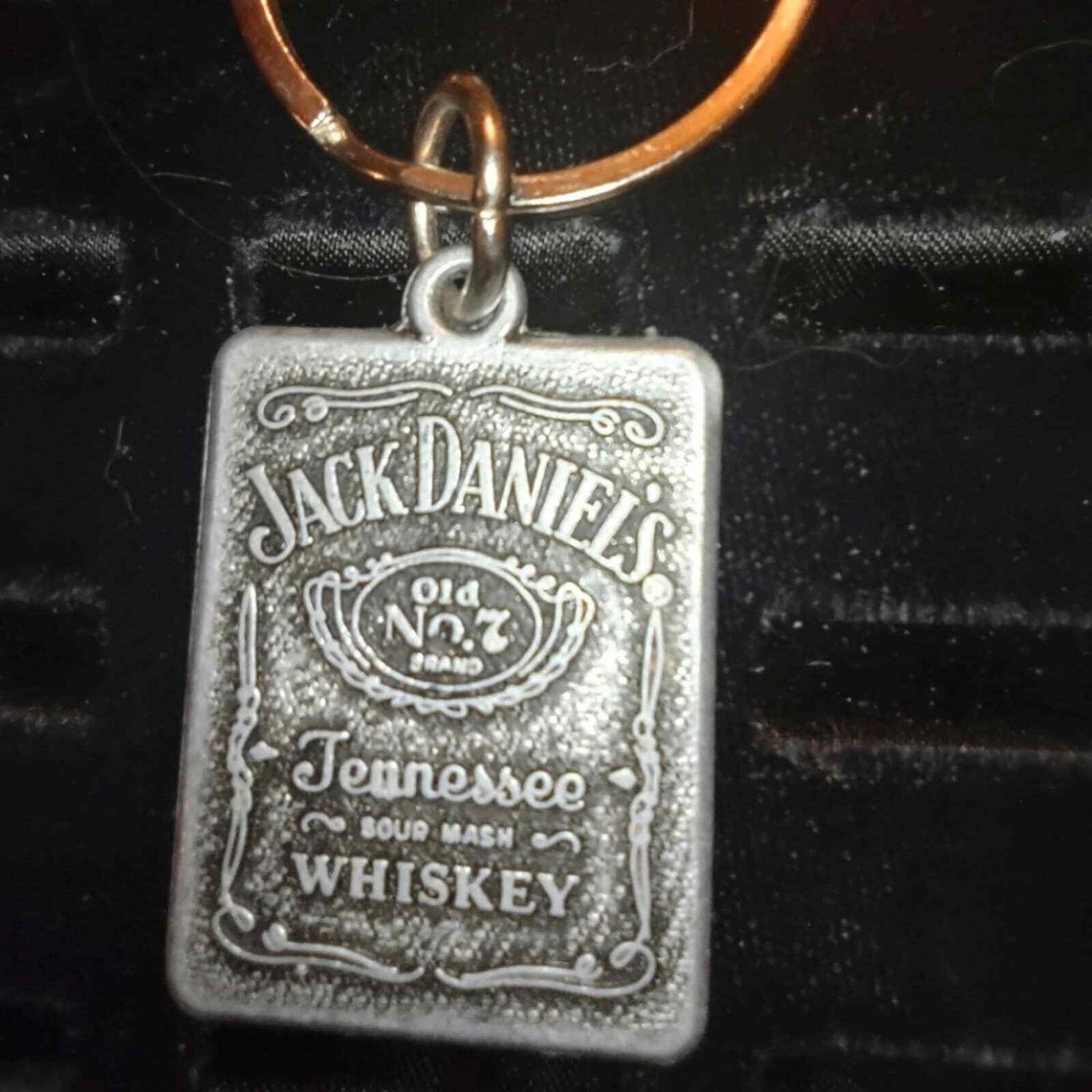Rare Jack Daniels doublesided keychain