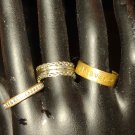 Beautiful lot of three silver rings