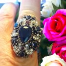 Old vintage cocktail ring in perfect condition size 9