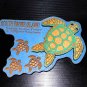 South Padre Island vintage wooden magnet handmade, remember where you've been