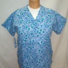 Blue Top with Flowers Set