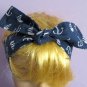 Handmade Navy Blue Nautical Theme Headband