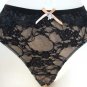 S Kardashian Kollection Lace Front Mesh Back Knickers Panties Briefs S