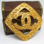 Chanel Brooch Gold Plate Byzantine Look Pin Valentine Gift