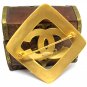 Chanel Brooch Gold Plate Byzantine Look Pin Valentine Gift