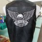 Born to Be Free Eagle Large Back Patch for Vest