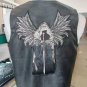 Angel Sword Large Back Patch for Custom Biker Vest