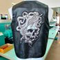 Snakes Skull Large Back Patch for Biker Vest