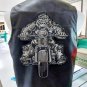 Biker Gorilla Large Back Patch for Custom Biker Vest