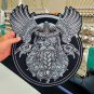 Viking Wing Large Back Patch for Custom Biker Vest