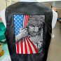 Jesus USA Flag Patch for Custom Biker Vest