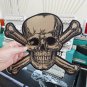 Skull & Crossbones Large Biker Back Patch