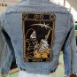 Tarot Death Divination Large Embroidered Back Patch
