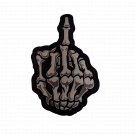 Middle Finger Patches Applique for Custom Clothes